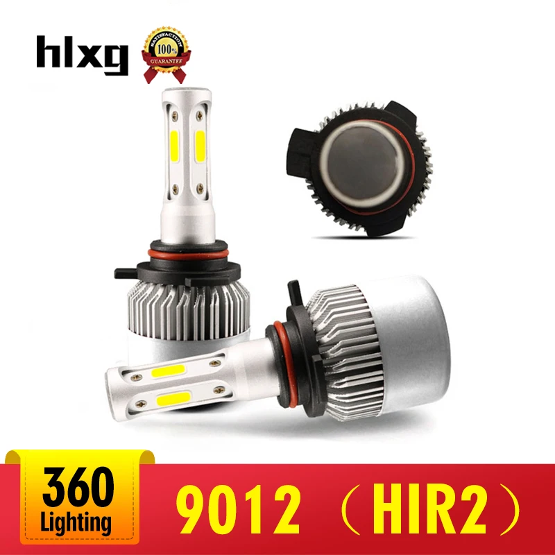 Светодиодсветильник автомобильная лампа hlxg 12 В 72 Вт 9012 лм 6500 К|Передние LED-фары