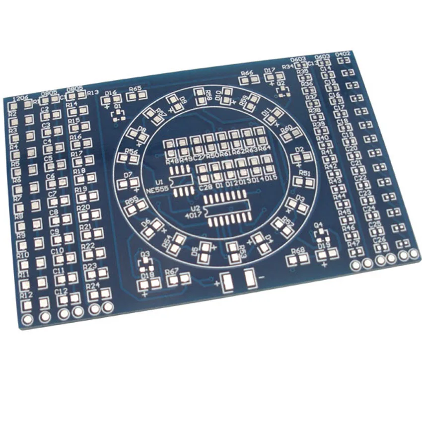Сварки обучение diy SMD вращающийся воды лампа комплект компонентов сварки