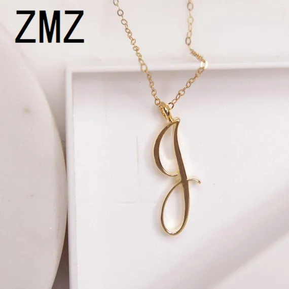 ZMZ 2019 Европейская/американская мода подвеска с надписью на английском