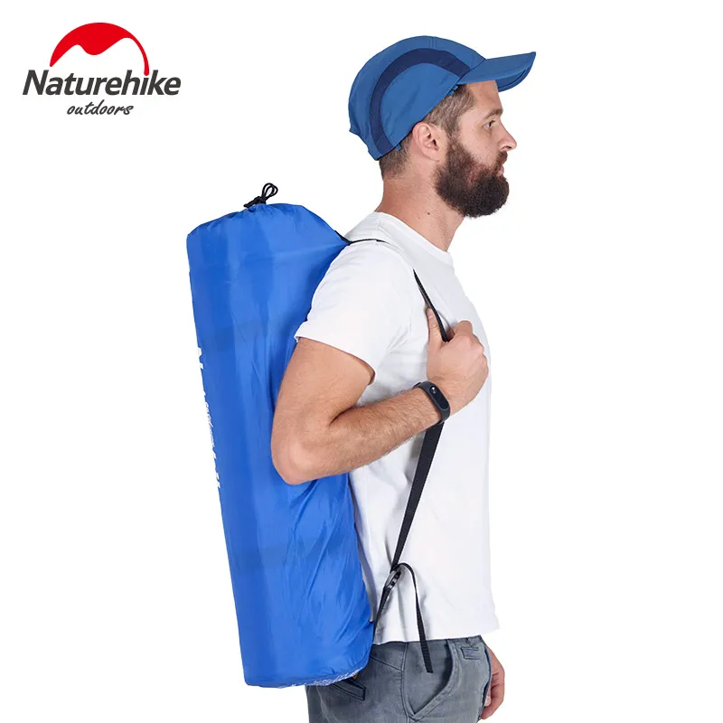Naturehike Автоматическая надувная подушка для 2 человек с подушками Оксфорд губка из ПУ удобный влагозащитный туристический коврик для двух