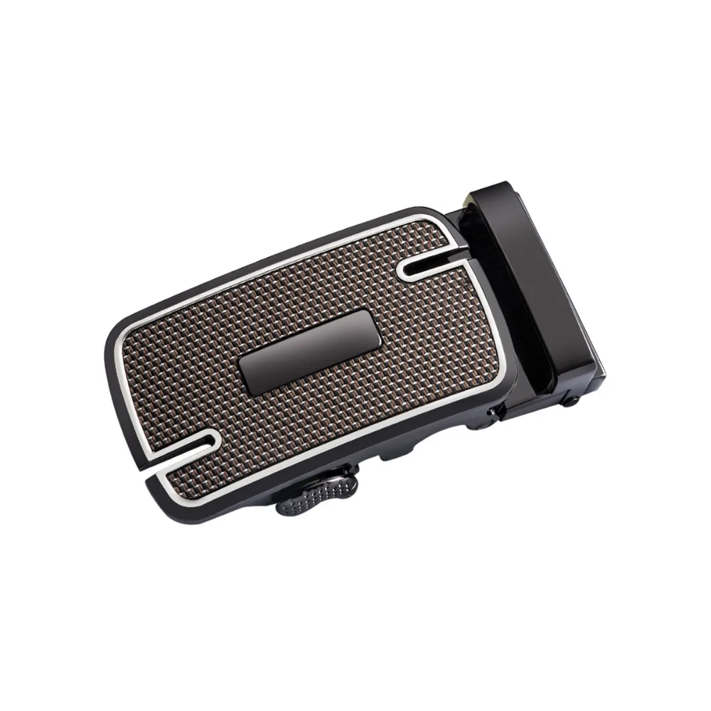 Мужской ремень из натуральной воловьей кожи с автоматической пряжкой 3