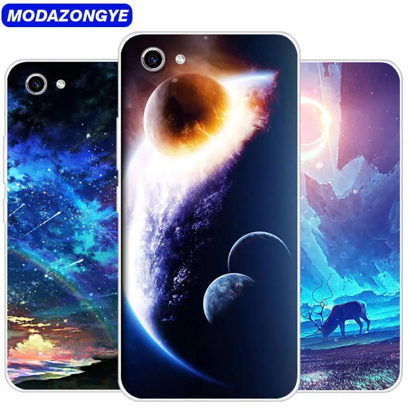 Vivo Y81 Case Cover 6.22 inch Soft TPU Silicone Back Phone For Y 81 VivoY81 Protective | Мобильные телефоны и аксессуары