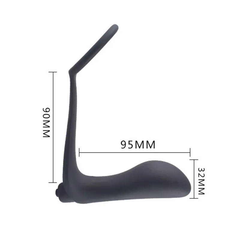 Анальный вибратор вибрирующий массажер простаты Анальная пробка силиконовые