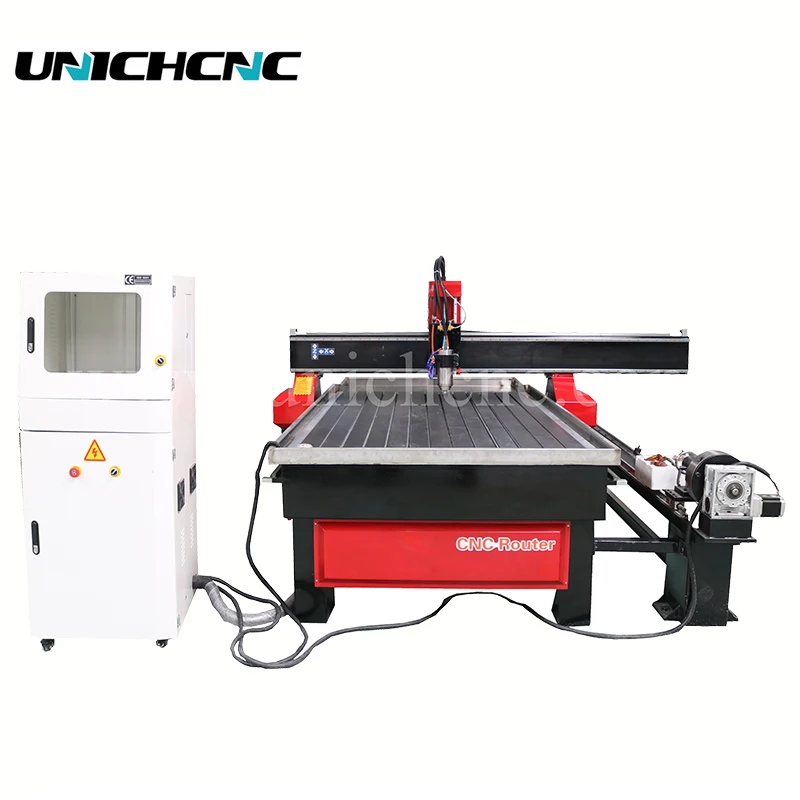 Высокое качество cnc древесины Гравировальный маршрутизатор с железным литым