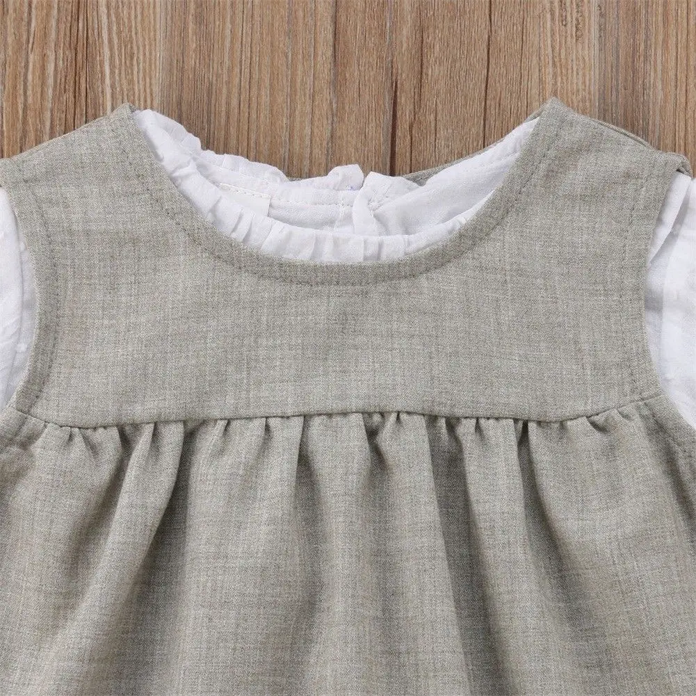 Коллекция 2018 года комплект одежды для новорожденных девочек нарядное хлопковое