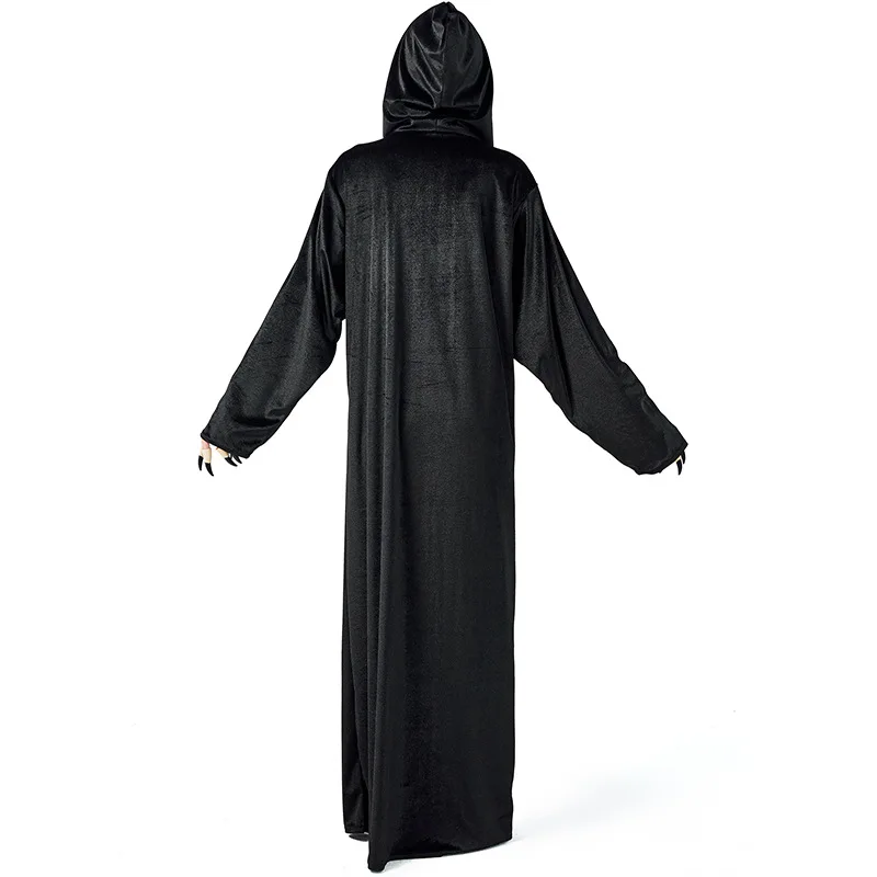 

Women Snow White Witch Costume Halloween Zombie Witch Cosplay Carnival Fantasia Fancy Party Dress Up Outfit
