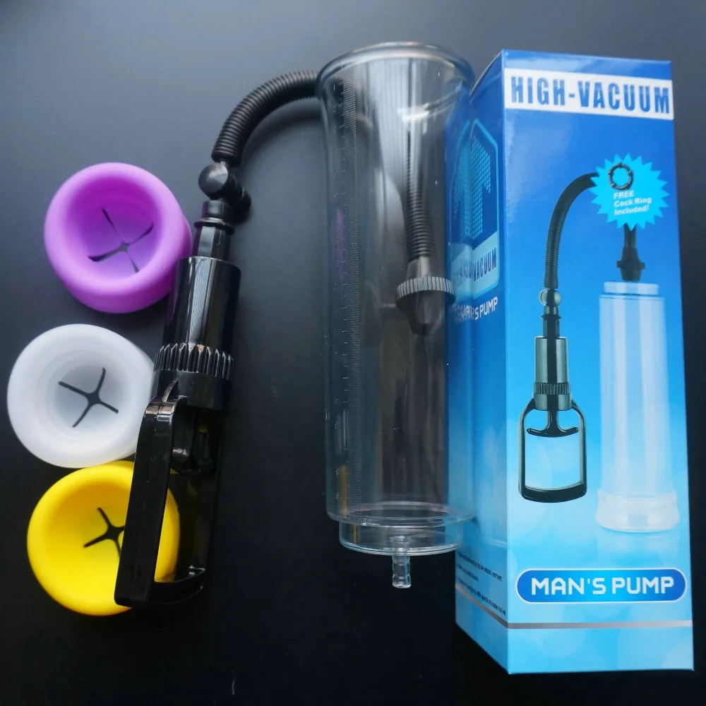 Высокий вакуумный мужской насос увеличение пениса расширение секс-игрушки для