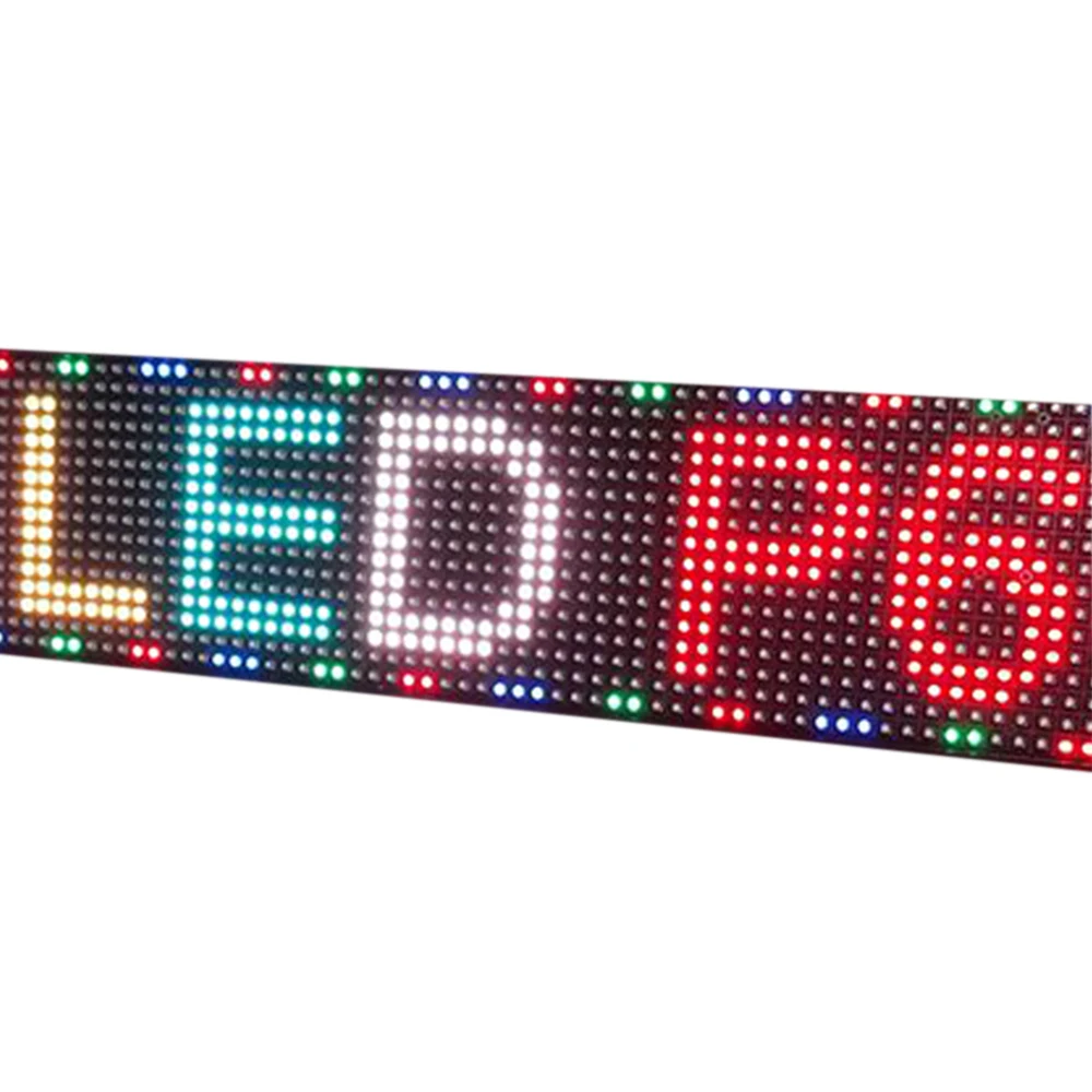 Светодиодный экран P5 320*160 мм 64*32 пикселей 1/16 сканирование 3 в 1 SMD2121 RGB полноцветный