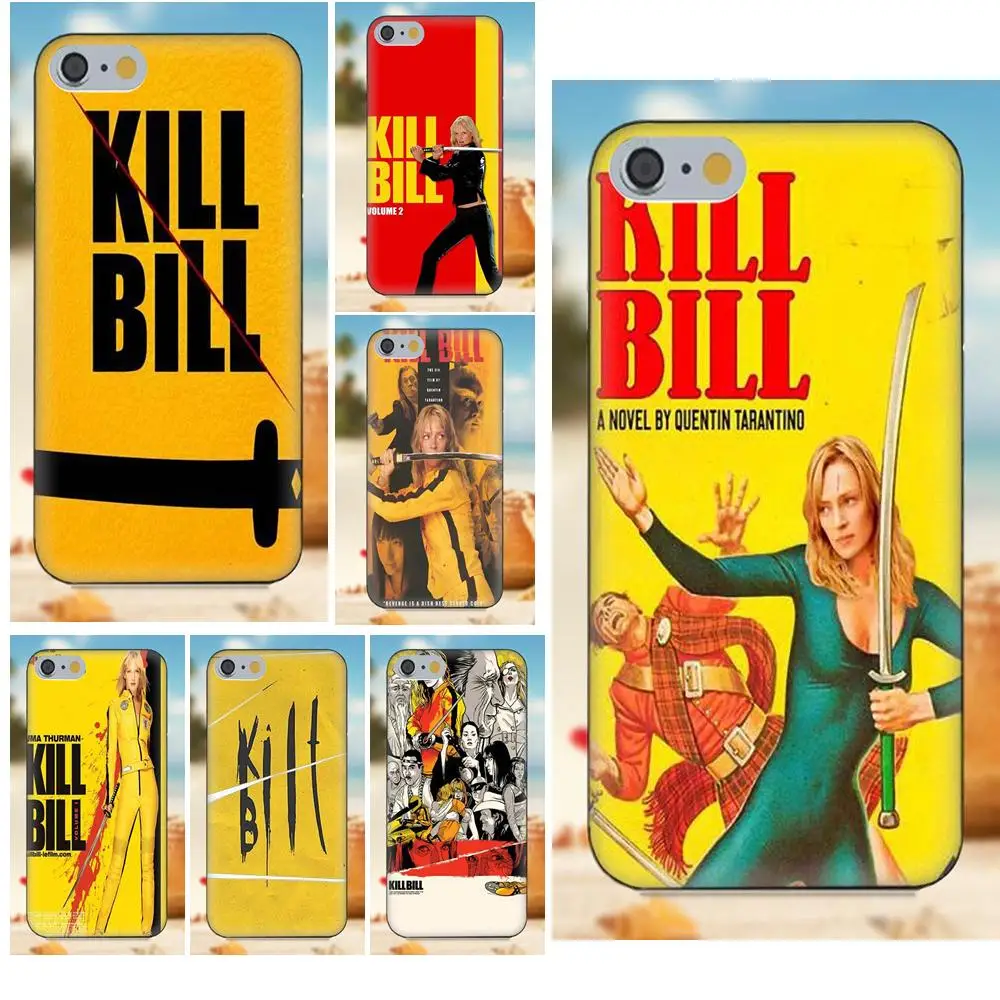 Oedmeb Kill Bill Quentin Tarantino по индивидуальному заказу для iPhone 4S 5S 5C SE 6S 7 8 Plus X Galaxy Note 5 6 S9 +