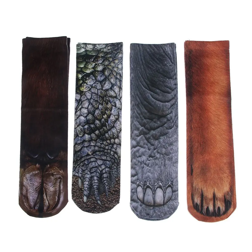 

Novel Style Adult Unisex Animal Paw Crew Socks Sublimated Print Men & Women Socks Elastic Breathable Sock Sokken Sox