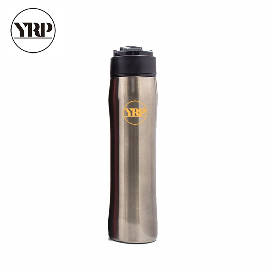 YRP портативный кофейник френч Пресс бутылка нержавеющая сталь двойными стенками