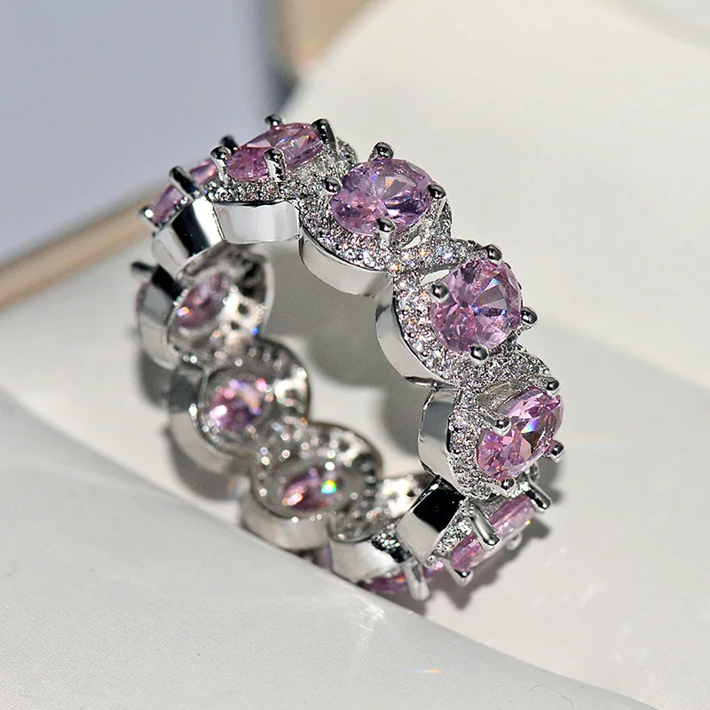 Creative Water Drop Zircon Pendant Rings for Women Personality Cute Engagement Couple Promise Jewelry GIFT | Украшения и