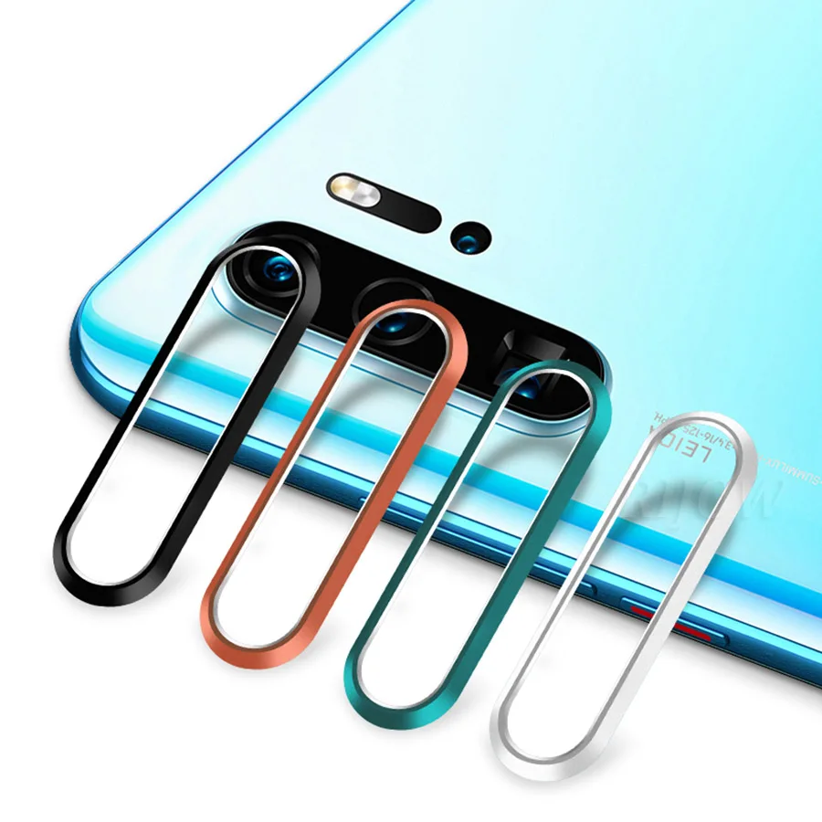 P40 Pro закаленное стекло для Huawei P30 металлическое защитное кольцо объектива камеры