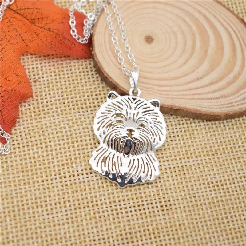 LPHZQH модное милое ожерелье с кулоном в виде собаки из мультфильма кэрн терьер