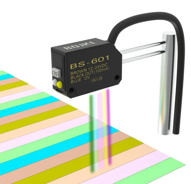 Бесплатный датчик доставки BS 601 стандартный цвета RGB фотоэлектрический