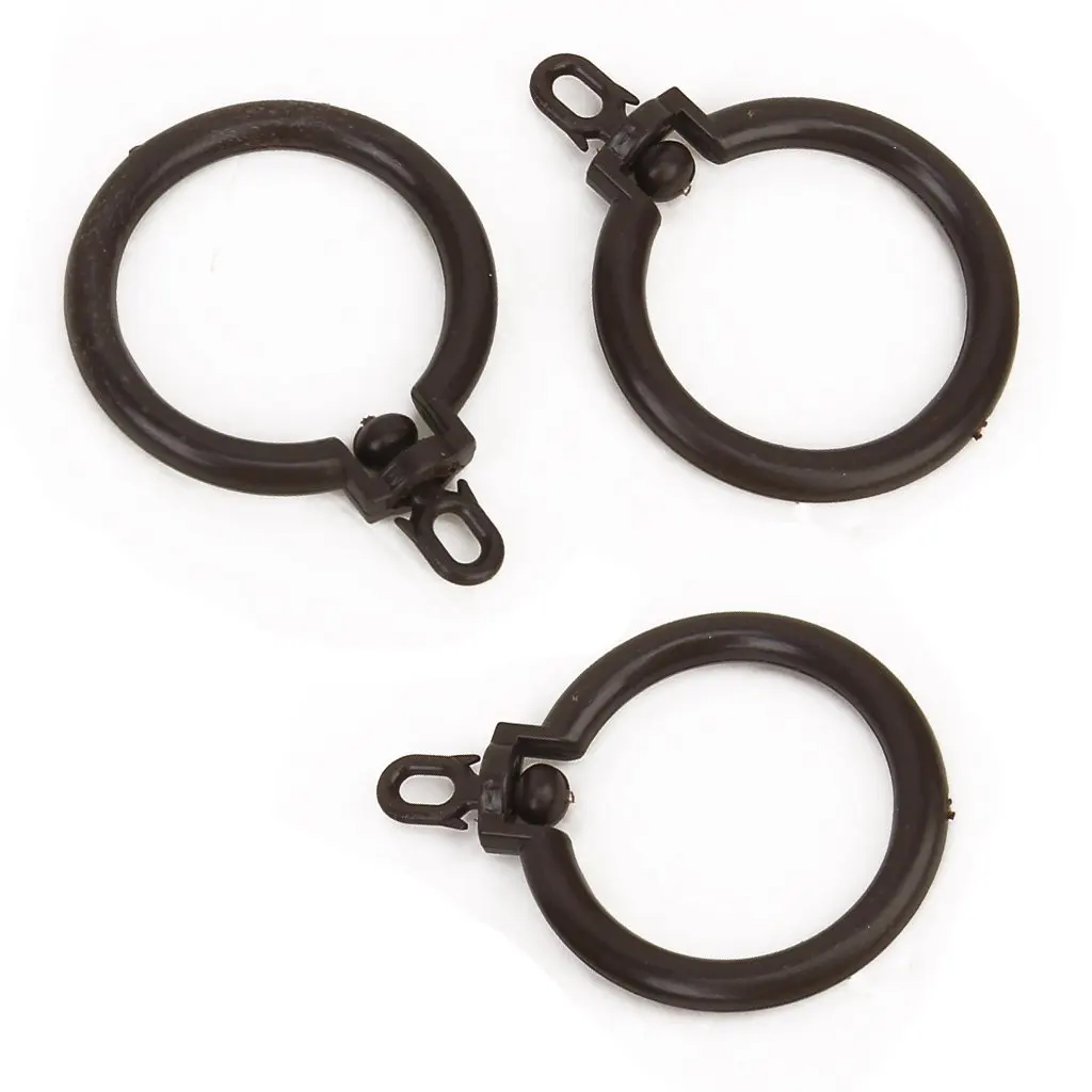 3 шт штора стержня кольца с люверсами кофе|curtain rods rings|curtain ringsrod curtain |