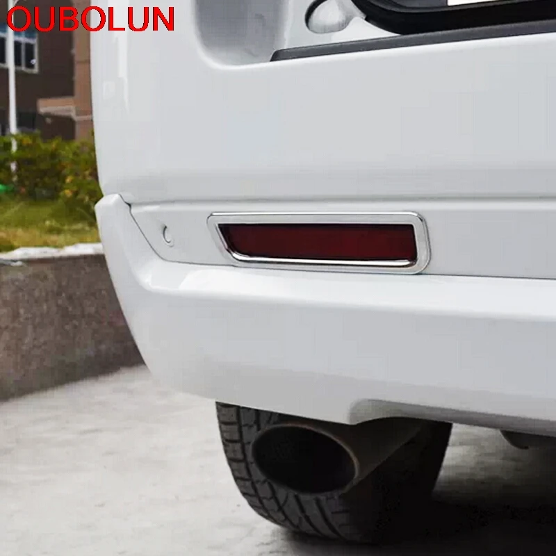 OUBOLUN для Land Rover FreeLander 2 2012 2013 2014 2015 Внешнее украшение LR2 хромированный ABS передний и