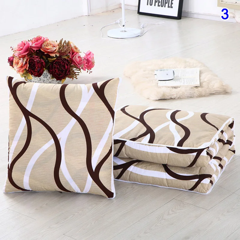 2 in 1 Napping Blanket Soft Comfortable Folding with Back Cushion for Office Worker TT-best | Дом и сад