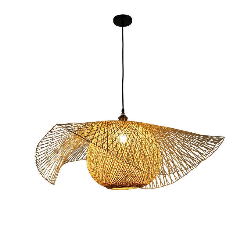 Ротанговая гостиничная люстра в юго-восточном азиатском стиле китайский