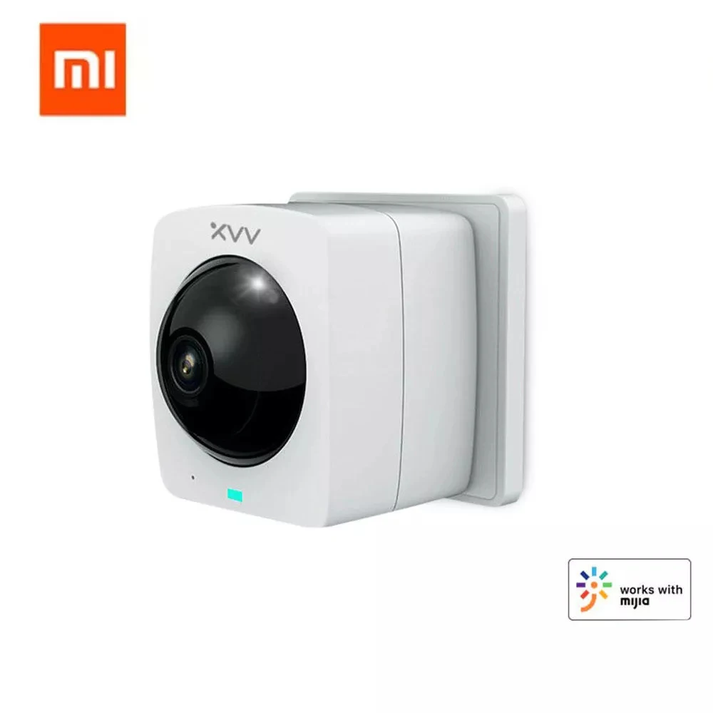 Xiaovv Smart 1080P панорамный Водонепроницаемый 180 ° IP инфракрасное ночное видение детский монитор камера высокого разрешения