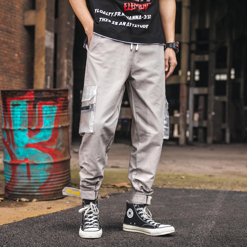 Новинка осени 2019 Мужская Уличная одежда штаны для бега мужские комбинезоны