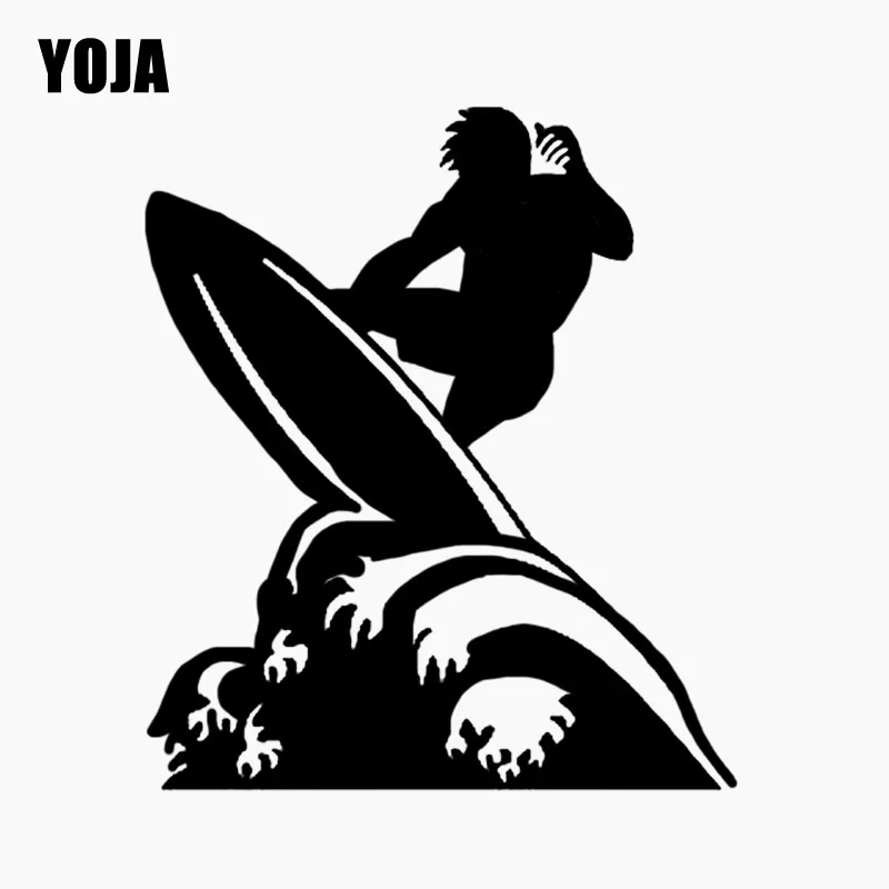 YOJA 48 см * 55 7 интересный стикер на стену серфинг океан пляж Декор ПВХ гостиная