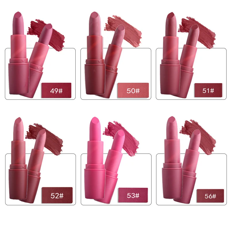Губная помада MISS ROSE матовая водостойкая бархатная Помада для губ 25 цветов