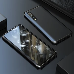 luxury metal bumpercase for huawei mate 40 30 20 p40 p30 pro case 360 shockproof metal armor hard protective back covers case free global shipping