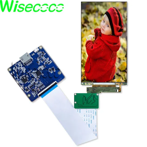 ЖК-модуль Wisecoco 5,5 дюйма 4K 2160x3840 UHD, экран MIPI LS055D1SX05(G), панель дисплея