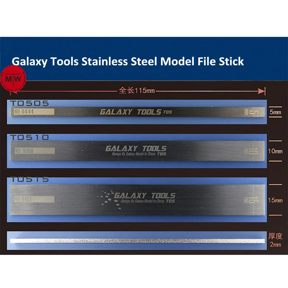 Напильник из нержавеющей стали для моделей GALAXY Tools модель хобби ремесло