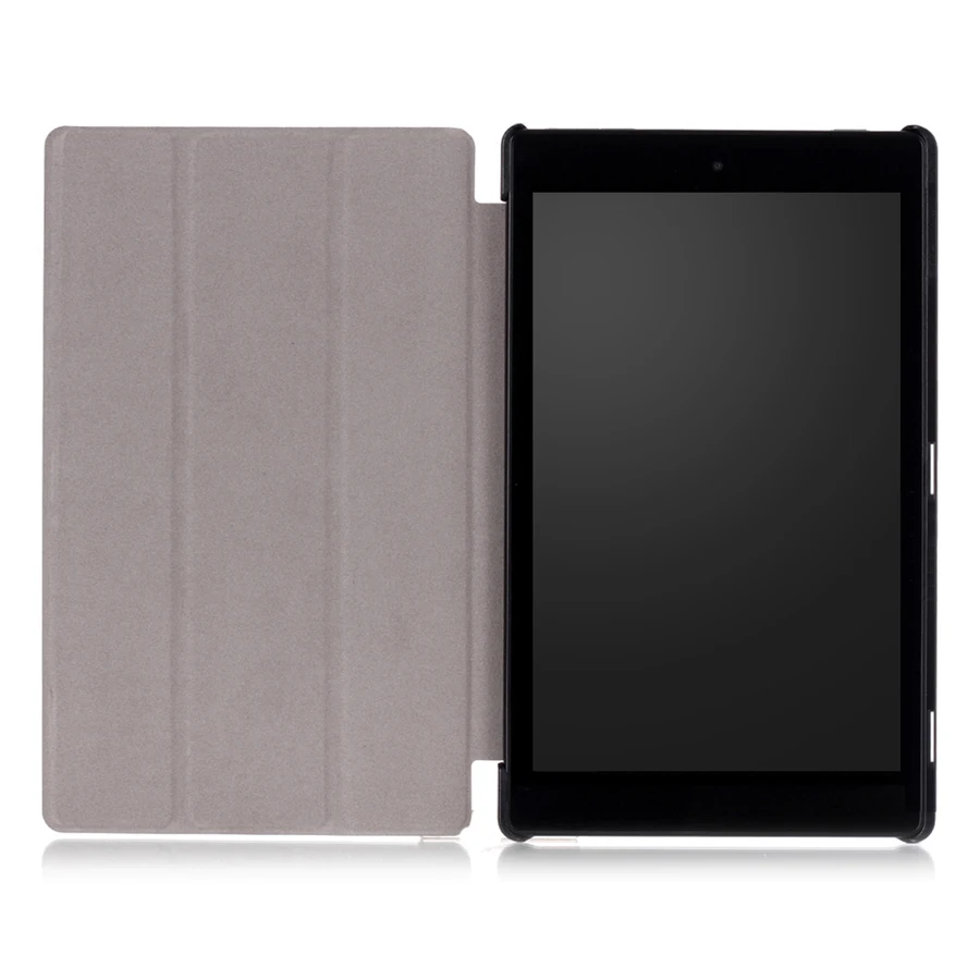 Тонкий магнитный складной чехол для Kindle New Fire HD8 HD 8, защитный чехол для планшета+ пленка+ стилус