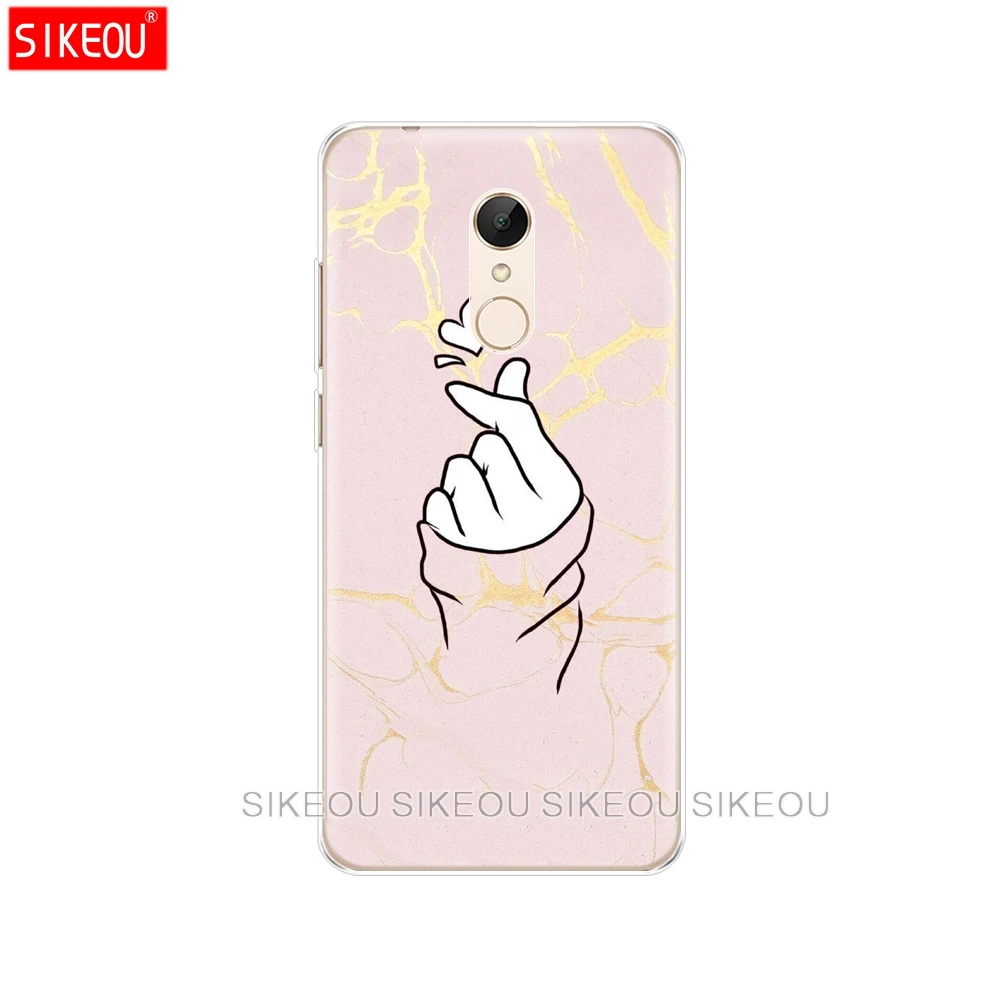 Силиконовый чехол для телефона Xiaomi redmi 5 4 1s 2 3 3s pro PLUS note 4X 4A5A черно-белый Love kpop