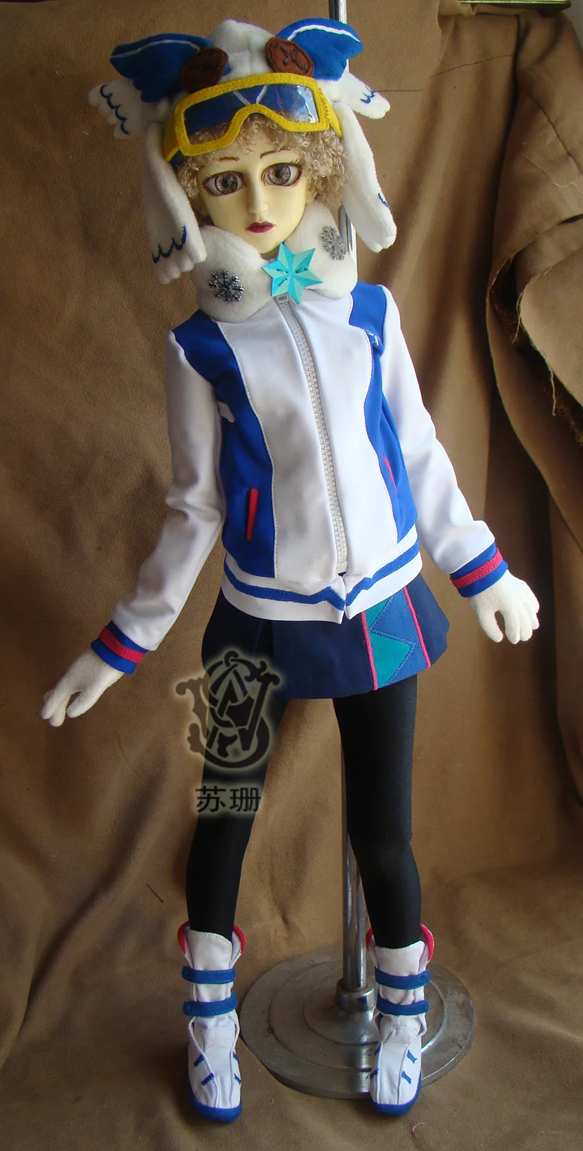 1/3 тонкая Одежда для куклы sd bjd для 1/3 DD bjd Кукла sd Снежный Мику костюм косплей костюм для куклы bjd s