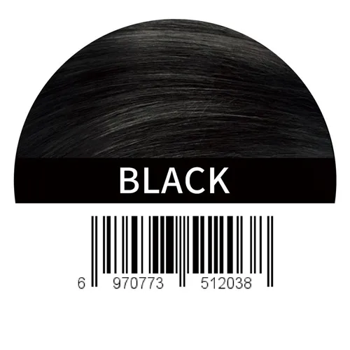 black Продукты против выпадения волос волосы волокна Спрей волосы Строительство линия волос порошок волокна кератин волос Восстановление порошки волос дополнительные волокна - Цвет: black