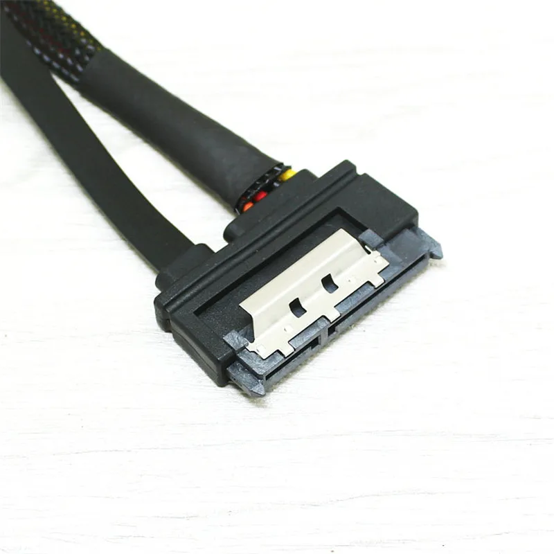 SATA 22 Pin штекер к гнезду расширение Sata кабель 3 III 6 ГБ/сек. 7 + 15 данных HDD