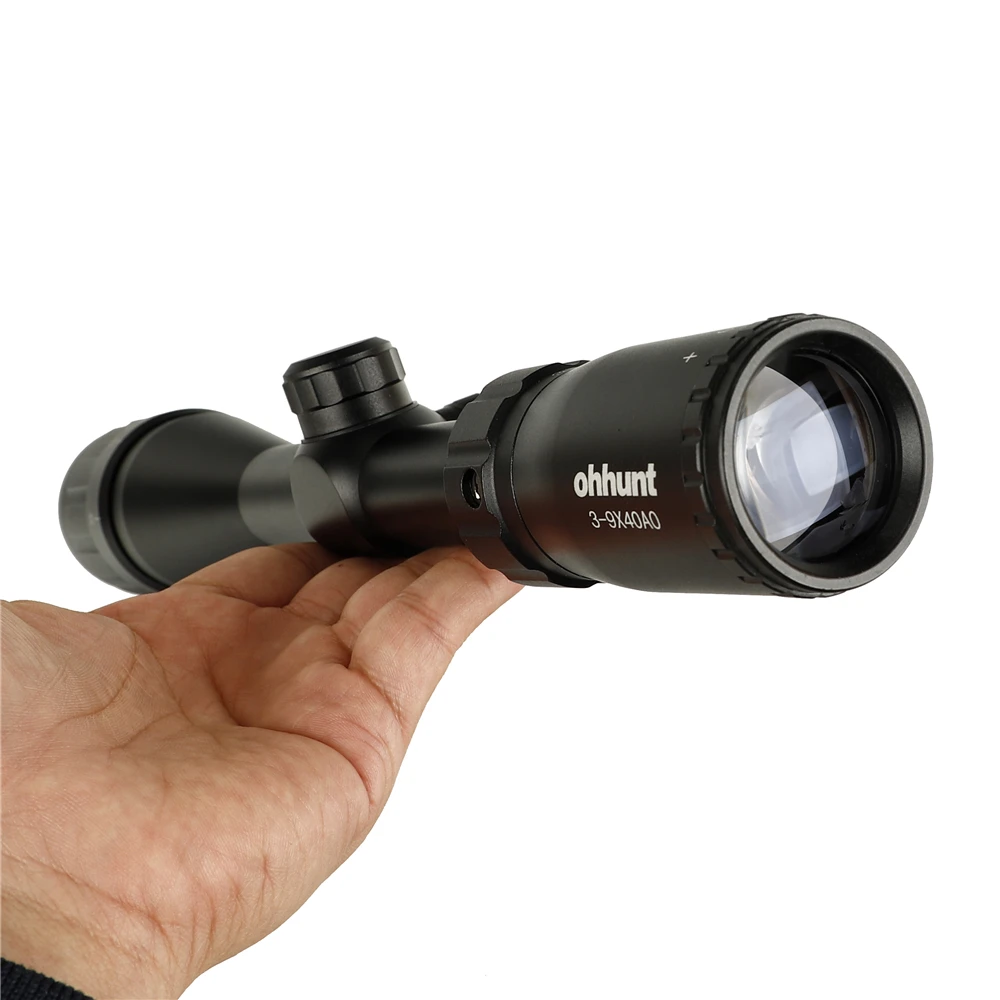 Ohhunt 3-9X40 АО охотничьи прицелы 1 дюйм трубка мил точка сетка оптический прицел |