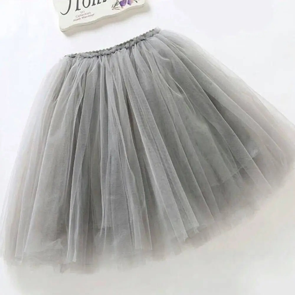 Летняя мода шифоновая юбка пачка для маленьких девочек длинные юбки детская