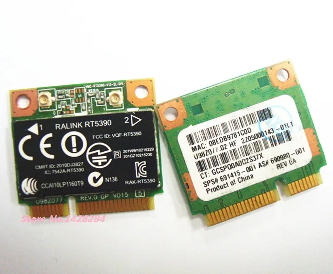 Оптовая продажа Новая беспроводная карта для ноутбука HP CQ45 G4 4340S 4445s SPS 691415 001 Ralink