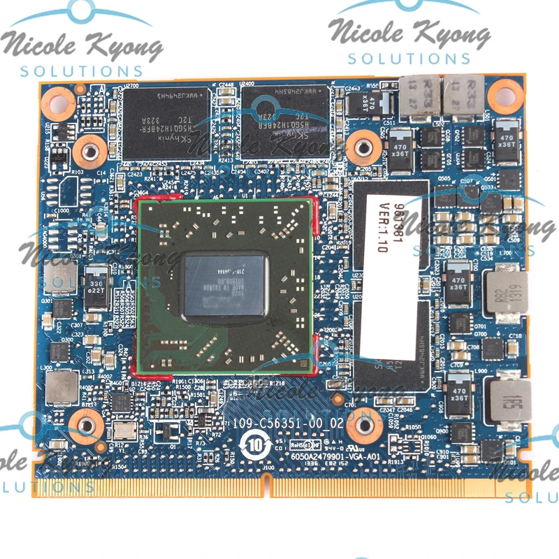 699867-001 M4000 HD 7700M HD7700M 1G DDR5 VGA Видеокарта для hp EliteBook 8770w 8570W