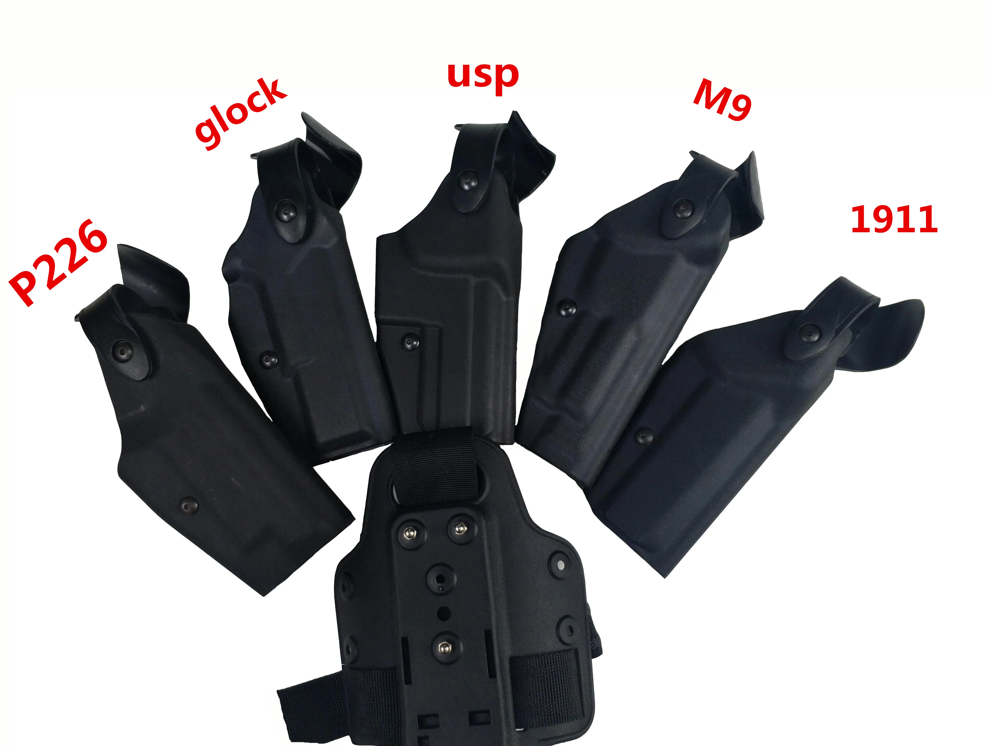 Тактическая набедренная кобура пистолет Safariland Combat glock 17 1911 Beretta M9 P226 USP