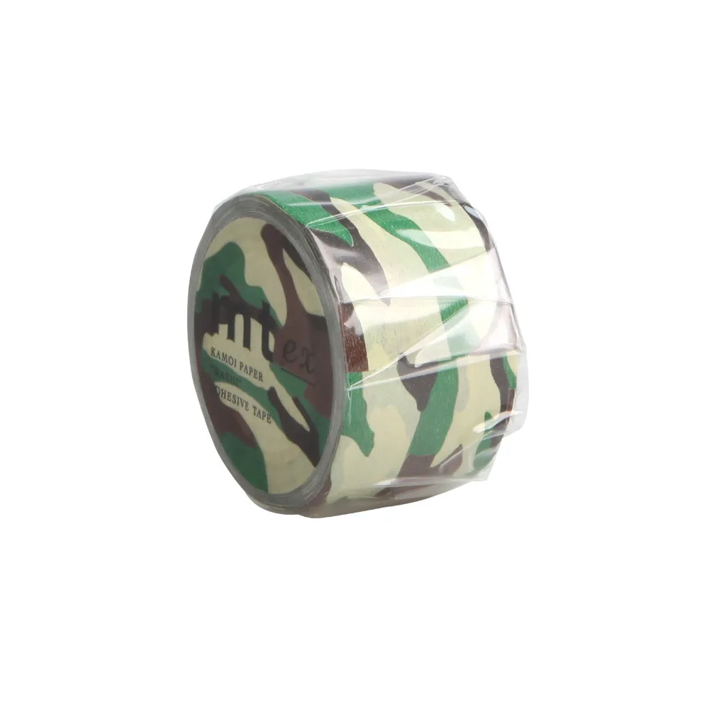 Сделай Сам клейкий красочный Camo Washi Маскировочная клейкая лента Наклейка Декор