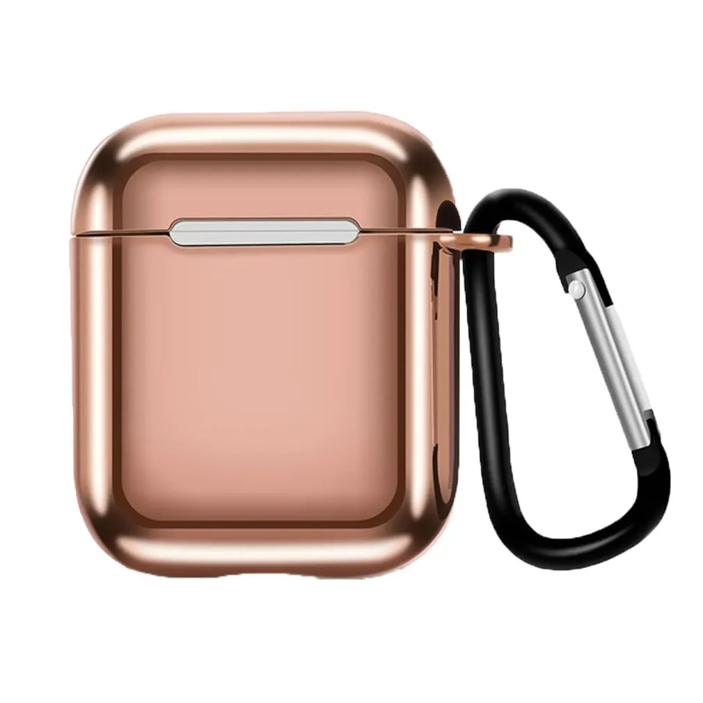 2 Для Apple, для Airpods, защитный рукав, покрытие, ТПУ, беспроводная коробка для хранения наушников, силиконовый простой защитный чехол - Цвет: 2