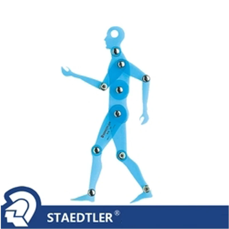 STAEDTLER 976 14 человеческая форма 2D Анимация Спортивная шаблонная модель|Линейки| |