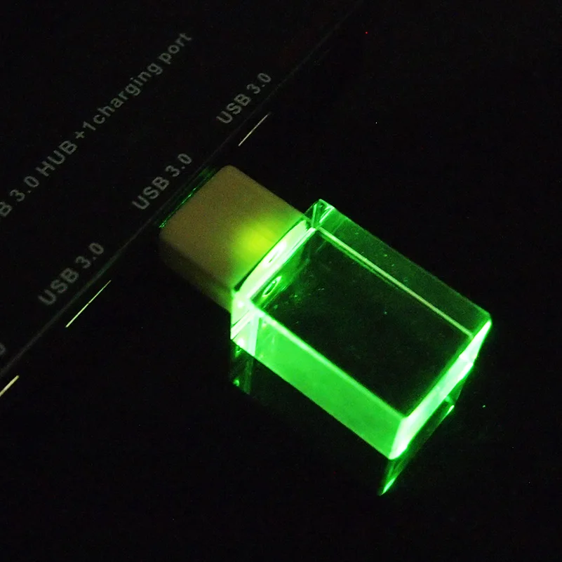 Модные кристалл USB флэш-накопитель настроить логотип USB 2,0 64 ГБ 32 ГБ 16 ГБ 8 ГБ 4 ГБ подарки 10 шт./лот Pendrives Memory stick