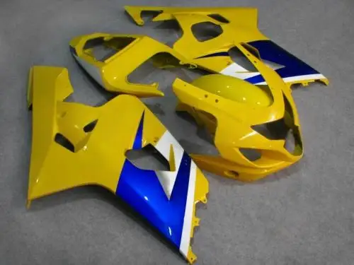 Обтекатель мотоцикла комплект для SUZUKI GSXR600 750 K4 04 05 GSXR 600 2004 2005 ABS желто черные