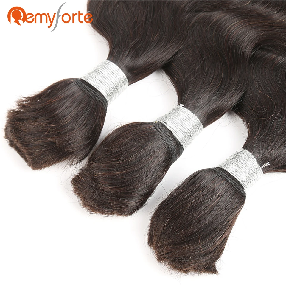 Remy Forte волосы от 10 до 30 дюймов Волнистые Бразильские объемные человеческие для
