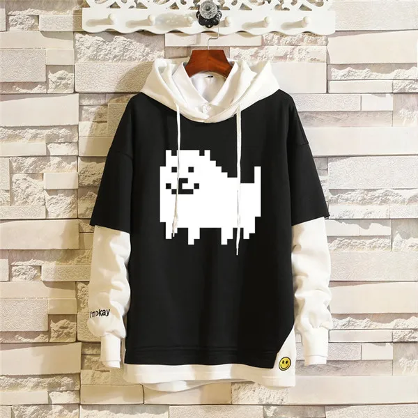07 Undertale Sans/толстовка с милым принтом; костюм для косплея для мужчин и женщин; сезон весна-осень; Повседневный пуловер; толстовка с капюшоном; модная уличная одежда - Цвет: 07