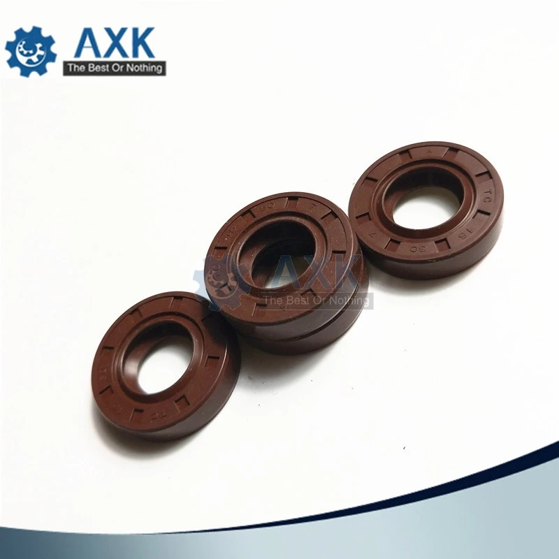 AXK 1 шт. 23x36x8 23x36x6 30x45x7 12x21x6 Viton FKM фторкаучук Весна две губы TC кольцо прокладка радиальный вал скелет сальник