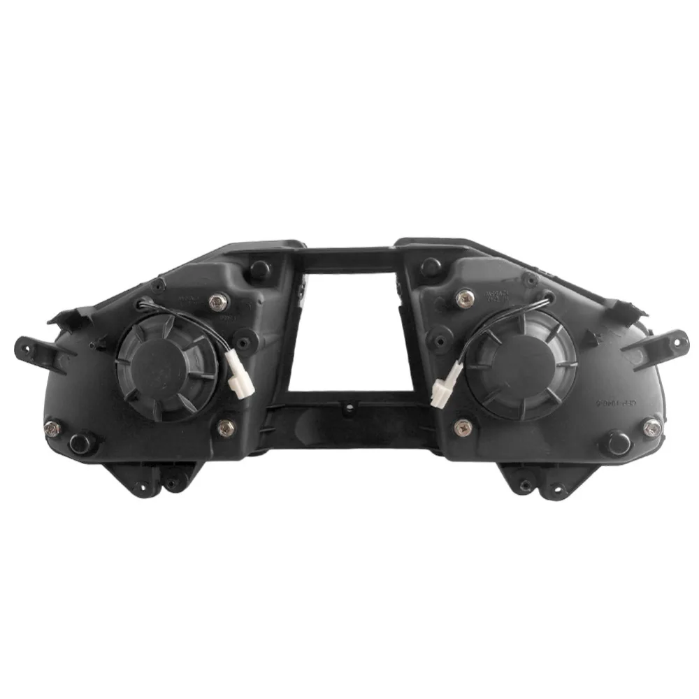 Передняя фара мотоцикла Фара освещение лампа в сборе Комплект для Yamaha YZF R6 2008 2009