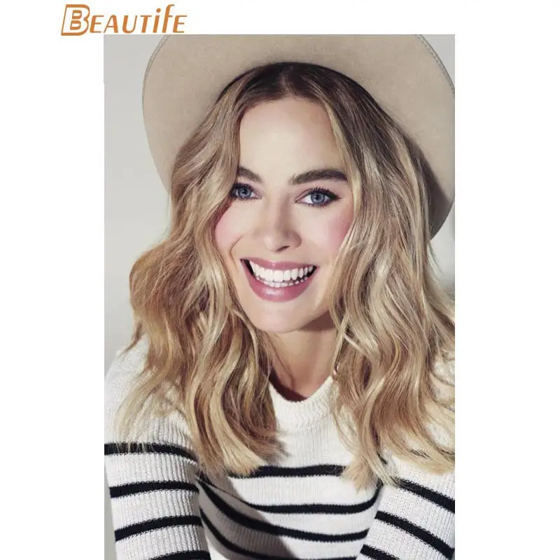 Плакат margot robbie из шелковой ткани украшение для дома настенное искусство новая